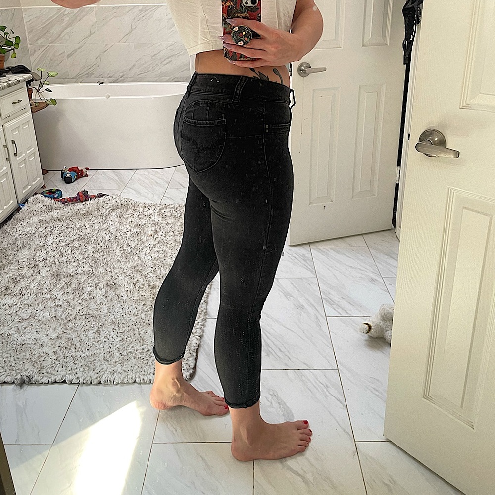 Black skinny jeans - 9